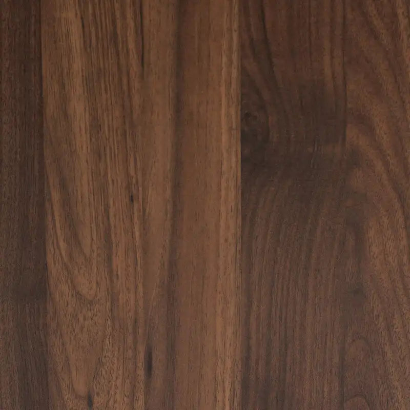 Transitional Wood/ Metal 2-Drawer Nightstand-Walnut/ Dark Brown