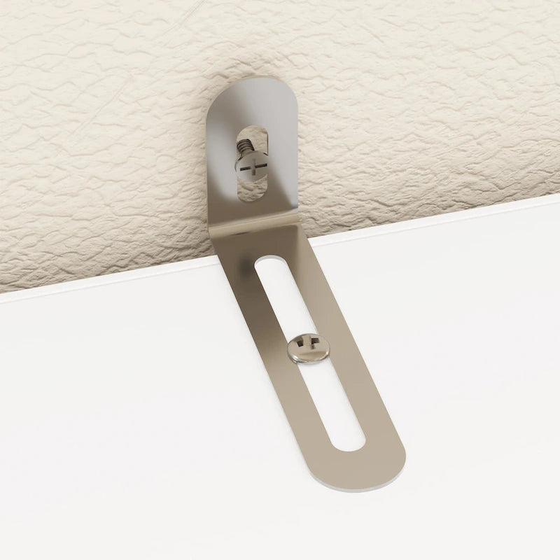 White 3-Door Wardrobe & Vanity Desk Set, 1-Person