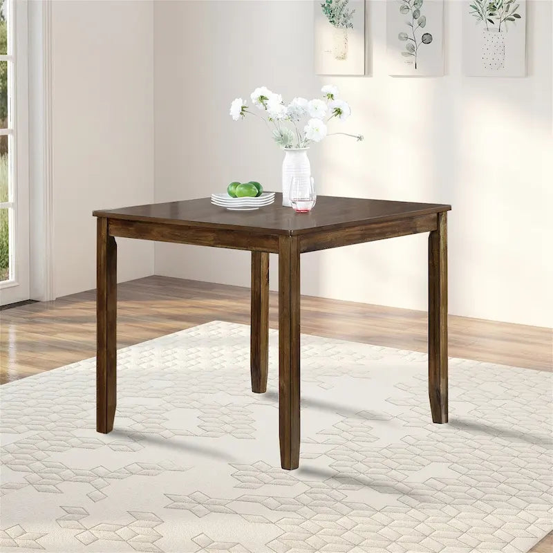 Wooden Dining Square Table