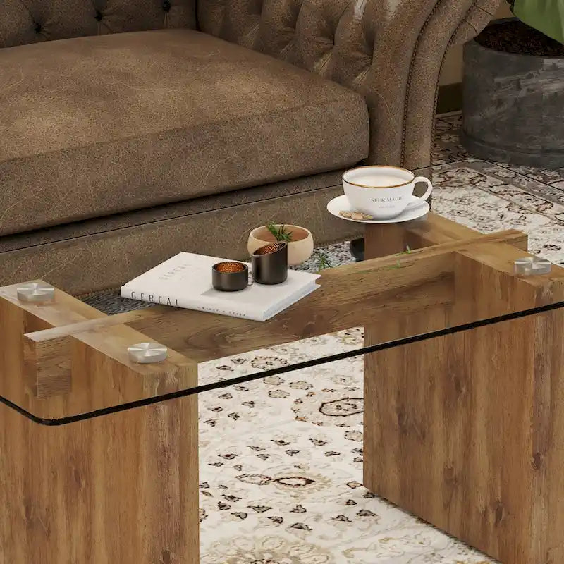Modern minimalist coffee table