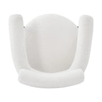 Upholstered Armchair Dining Chairs With Metal Legs for Home, Kitchen, Living Room(Set of 2)