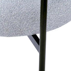 Upholstered Armchair Dining Chairs With Metal Legs for Home, Kitchen, Living Room(Set of 2)