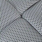 Modern 3D Breathable Fabric Large Ottoman Bench